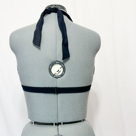 Pink Victoria's Secret Sz XXL Black Push Up Bra Swim Top - Picture 5 of 11